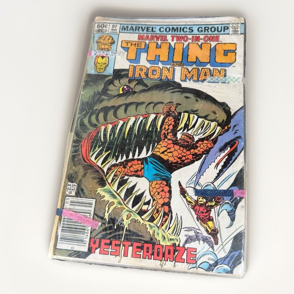 Bronze Age Comic Lot (2) Marvel Harvey Hot Stuff Thing Iron Man 1978 1983 - Picture 3 of 12